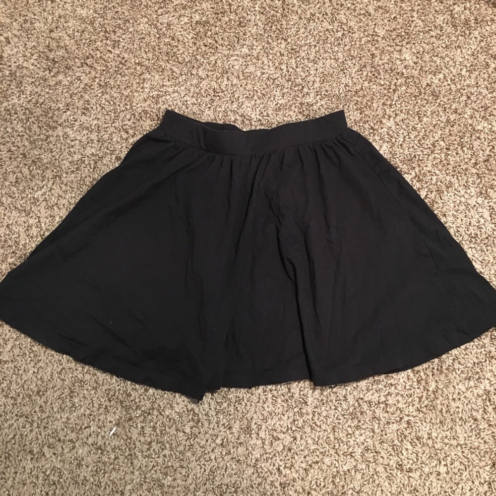 Black Skater Skirt